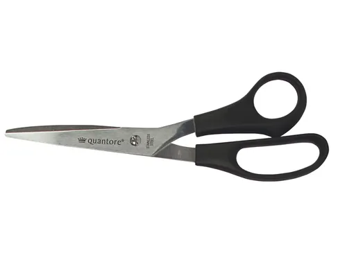 Schaar Quantore 210mm +plastic handvat zwart