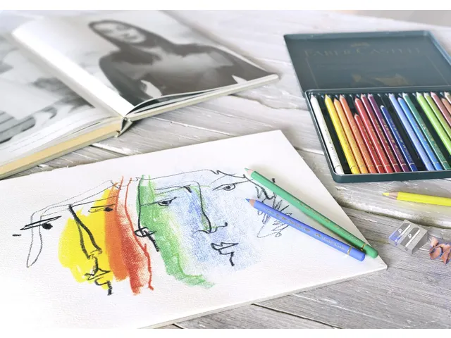 Kleurpotlood Faber-Castell Polychromos assorti kist á 48 stuks