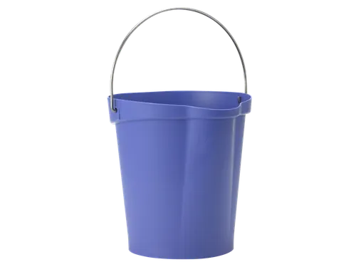 Hygiene 5686-8 emmer 12 liter paars maatverdeling en schenktuit