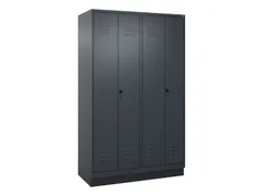 PBM-locker HxBxD 1950x1200x500mm 4vak vak B 300mm draaigrendel