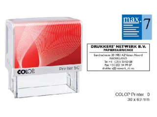 Tekststempel Colop Printer 50 personaliseerbaar - 1