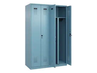 PBM-locker,HxBxD 1850x1200x500mm,4vak,vak B 300mm,draaigrendel - 1
