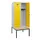 locker met bank,HxBxD 1950x800x815mm,2vak,vak B 400mm,cilinderslot