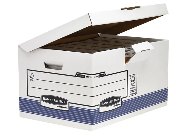 Caisse Archives Bankers Box System Fast Fold Flip Top