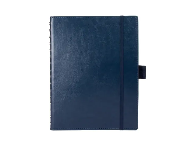 Notitieboek Multo Hannibal A5 roomwit papier 55 vel 120 grams blauw ku