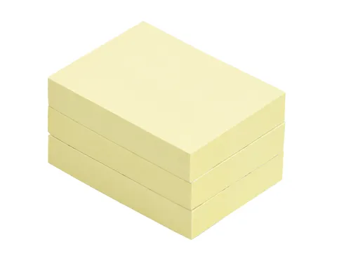 Memoblok Quantore 38x51mm geel