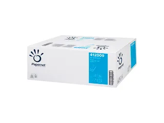 Handdoek Z-vouw 412009 2-laags 200 vel P20 wit - 1