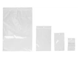 Verpakkingszak grip 60x80mm 50 micron hersluitbaar 100 stuks