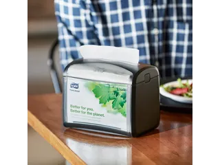 Tork 13670 Xpressnap Extra Zachte dispenserservet 2-Laags Leaf Design - 6