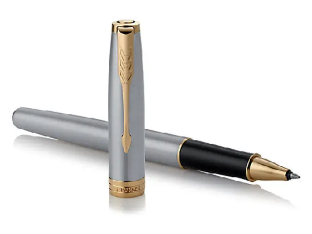 Rollerpen Parker Sonnet Stainless Steel GT Finish Fijn