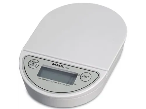 Brievenweger MAULoval postweegschaal tot 2 kg