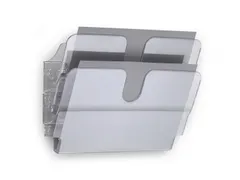 Wandfolderhouder Flexiplus 2 A4 Landscape Transparant