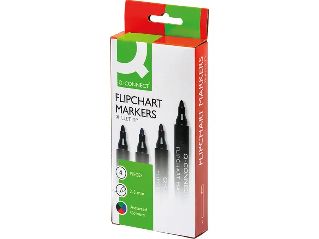 Marqueurs Pour Tableaux De Conférence, 2-3 Mm, Pointe Ronde, Avec Cli