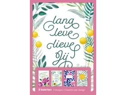 Hallmark Wenskaarten Lang leve lieve jij 8 Stuks Assorti