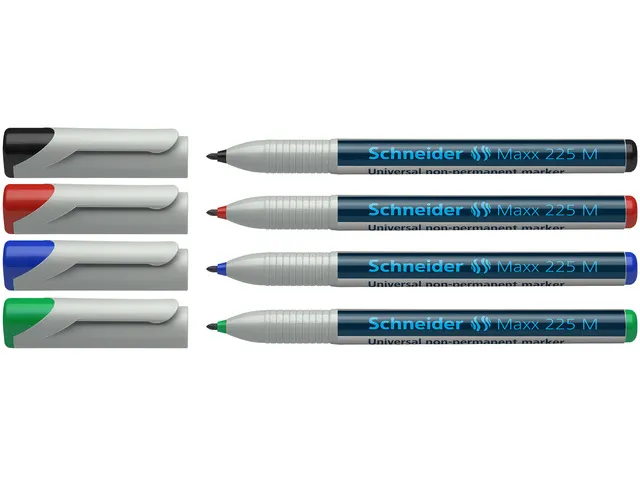Marqueur Universel Schneider Maxx 225 M Non-permanent Etui 4 Pcs