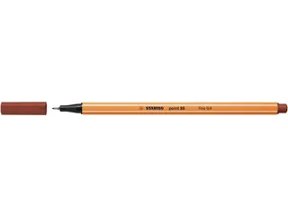 Fineliner STABILO point 88/75 fijn sienna - 1