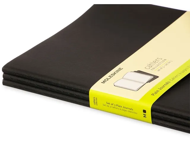 Schrift Moleskine Blanco Xl Zwart 190x250mm