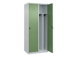 locker voor scheiding van kleding,HxBxD 1850x800x500mm,2vak - 2