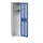 Lockerkast 2000x525x550mm 1 vak, ventilatiedeur, RAL5010