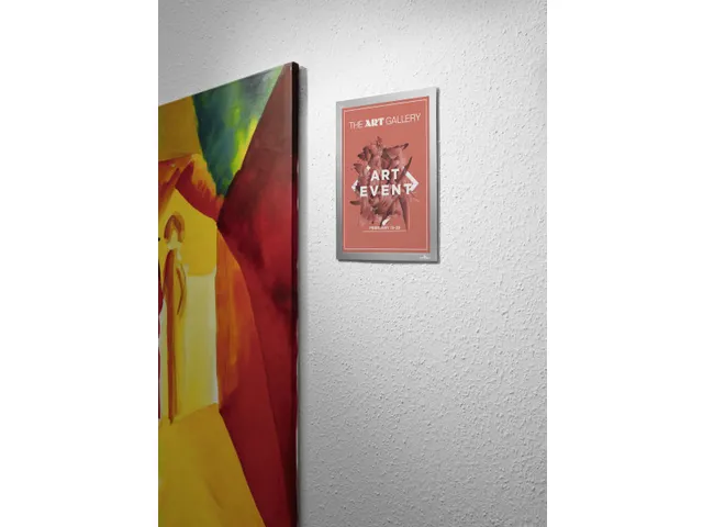 Duraframe Zelfklevend Kader Wallpaper A3 Zilver