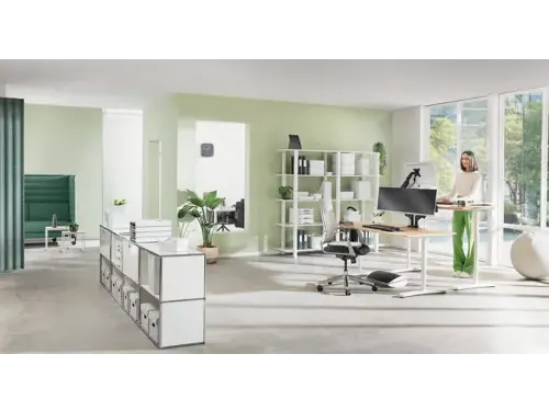 Leitz Ergo actieve zitbal anti-rol met stop-functie 75cm lichtgrijs