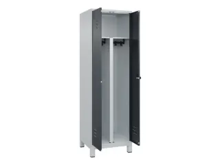 PBM-locker,HxBxD 1950x600x500mm,2vak,vak B 300mm,draaigrendel - 2
