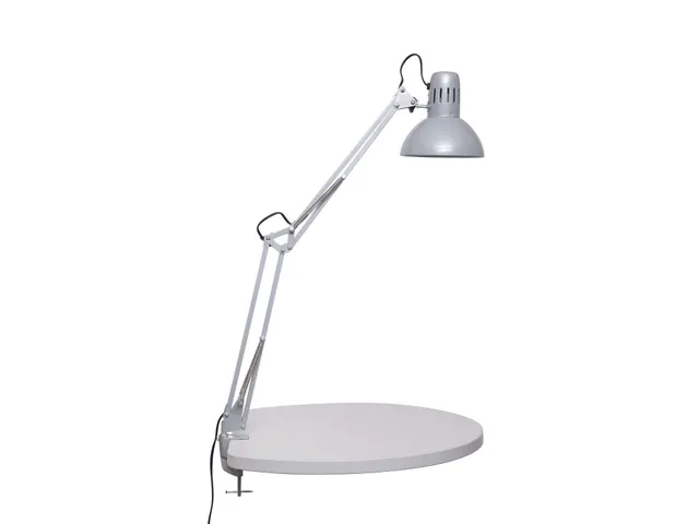 Bureaulamp MAUL Study tafelklem excl.LED lamp E27 zilver