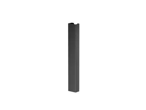 Kabelgoot staal Neomounts magnetische bevestiging 35cm zwart