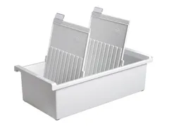 Kaartenbak HAN A5 dwars A5 ± 1300 kaarten lichtgrijs