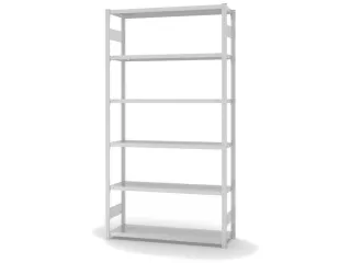 magazijnstelling,grondveld,HxBxD 2500x1360x435mm,vakl. 180kg - 2