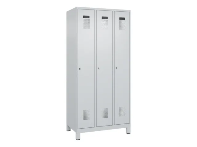 locker voor scheiding van kleding,HxBxD 1950x900x500mm,3vak