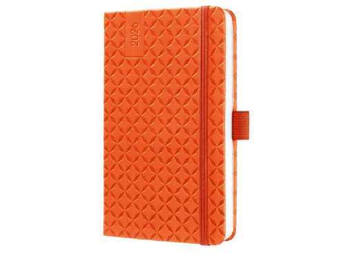 Weekagenda Flair A6 2026 (NL/FR/EN/DU) Pumpkin Orange Hardcover