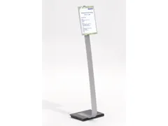 Vloerstandaard Durable Info Sign Stand A4 Aluminium