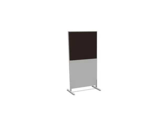 scheidingswand,HxB 1545x800mm,MP-lichtgrijs,BN2036-bruin