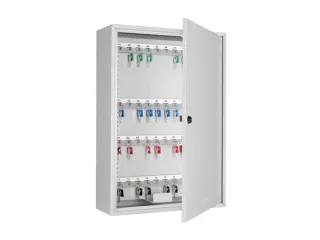 Sleutelkast HxBxD 550x380x140mm 150 Haakjes 1 Deur 1 Wand RAL7035 - 3