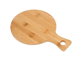 Snijplank Creativ Company rond Ø 17cm, lengte 24cm bamboe - 3