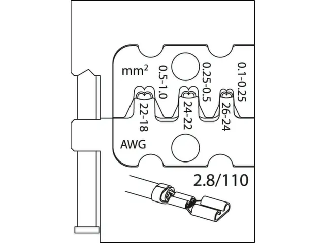 S 8140 A Krimptangset AUTOMOTIVE 4-delig
