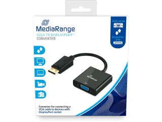 Svga naar Displayport MRCS173 VGA socket + DP plug - 1