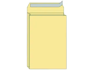 Envelop Quantore Monsterzak 262x371x38mm 170gr Zelfklevend Creme - 1