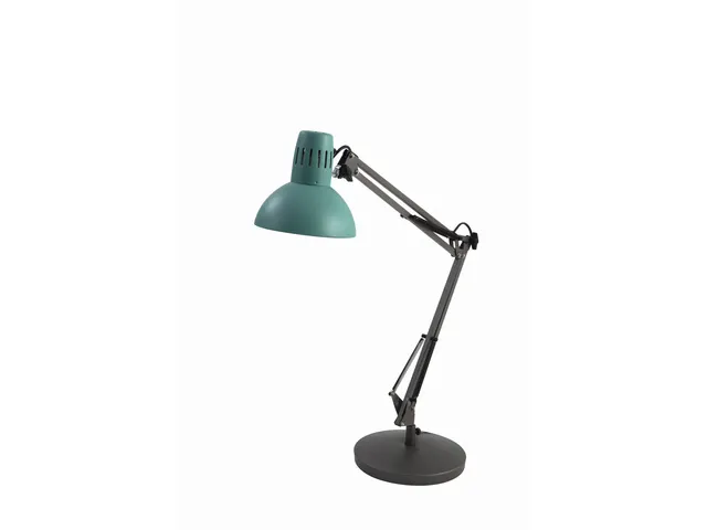 bureaulamp Architect groen / grijs 7 W verstelbare dubbele arm