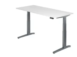 Elektrisch in hgte vst. zit-sta-bureau,HxBxD 650-1290x1800x800mm