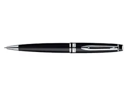 Balpen Waterman Expert Matt Black CT Medium Blauwe inkt