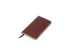 Agenda de poche Multo Hannibal 2027 7 jours/2 pages similicuir bordeau