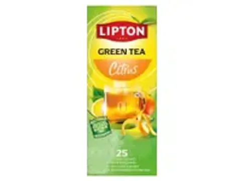 Thee Lipton Green Tea Citrus 25 stuks