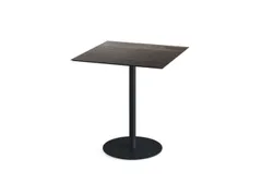 bistrotafel,HxBxD 730x700x700mm,rechthoekig,schotelvoet zwart