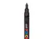 Verfstift Posca PC3M Fijne punt 0,9-1,3mm 4 stuks glitter kleuren warm