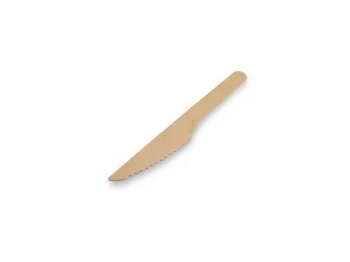 Mes IEZZY 160mm hout 100 stuks
