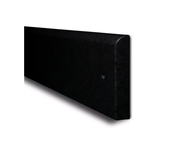 muurbescherming,v. binnen,HxLxD 200x2060x20mm,PE,zwart,vastschroefbaar