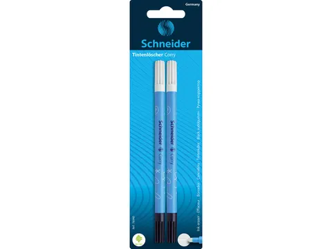 Inktverwijderaar Schneider Corry blister met 2 stuks