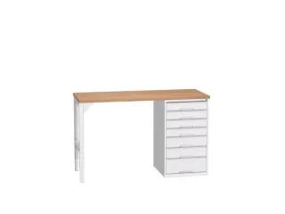werkbank,HxBxD 930x1500x600mm,multiplexblad,2voeten/1container - 1
